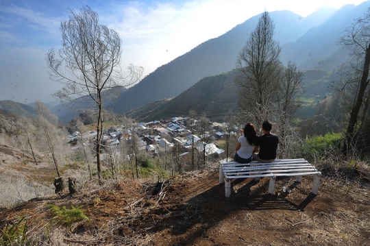 Alam Dukuh Rejosari yang memutih jadi daya tarik wisatawan Dieng