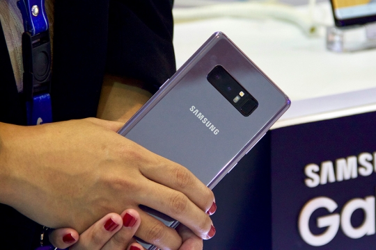 Peluncuran ponsel mewah nan canggih Samsung Galaxy Note 8