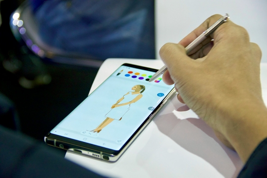 Peluncuran ponsel mewah nan canggih Samsung Galaxy Note 8