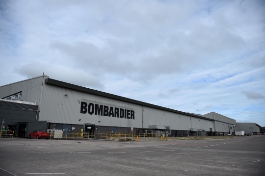 Mengintip pabrik pesawat Bombardier di Irlandia Utara