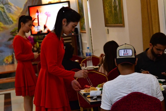 Geliat restoran Korea Utara warnai hiburan malam di Dubai
