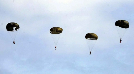 Memantau persiapan HUT ke-72 TNI di Cilegon