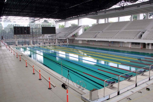 Memantau renovasi venue Asian Games 2018