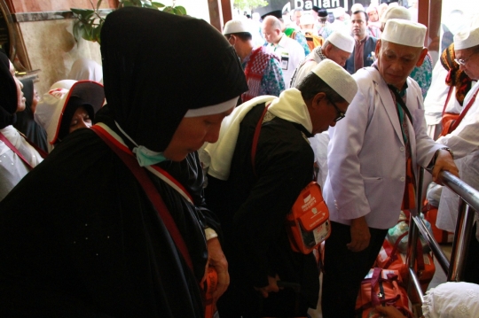 Proses pemulangan jemaah haji gelombang kedua berakhir