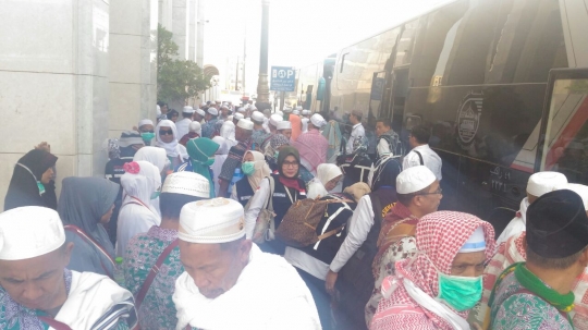 Proses pemulangan jemaah haji gelombang kedua berakhir