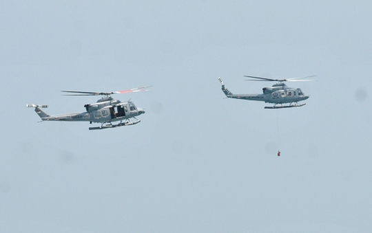 Deretan jet dan helikopter tempur penjaga langit Nusantara