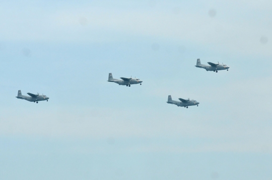 Deretan jet dan helikopter tempur penjaga langit Nusantara