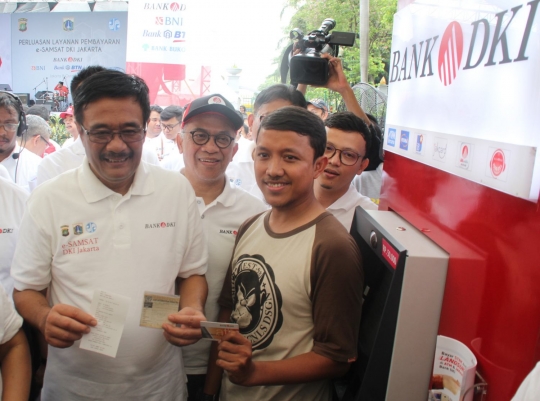 Djarot resmikan perluasan pembayaran e-Samsat DKI Jakarta