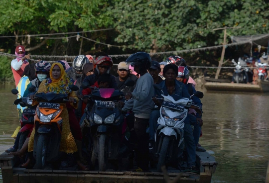 Warga Bekasi masih memprimadonakan eretan sebagai transportasi