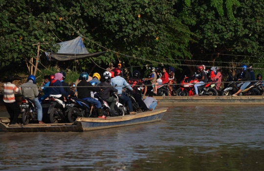 Warga Bekasi masih memprimadonakan eretan sebagai transportasi