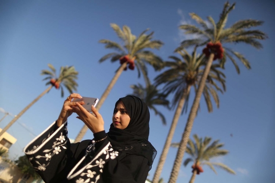 Mengintip kesibukan dua selebgram cantik Palestina