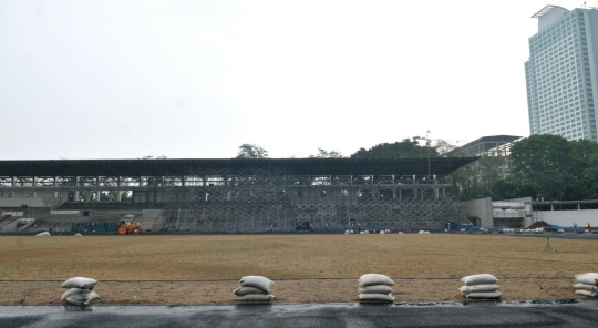 Intip perkembangan renovasi Stadion Madya Senayan untuk Asian Games 2018