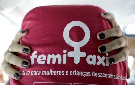 Femitaxi, taksi online khusus perempuan ala Brasil