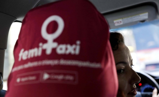 Femitaxi, taksi online khusus perempuan ala Brasil