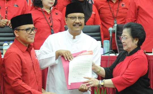 PDIP umumkan pasangan bakal Cagub Jatim dan Sulsel