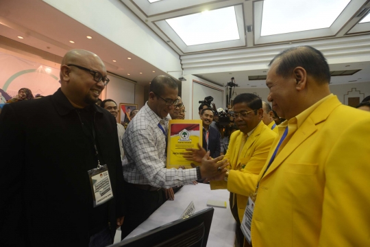 Golkar daftar Pemilu 2019 tanpa didampingi Setya Novanto