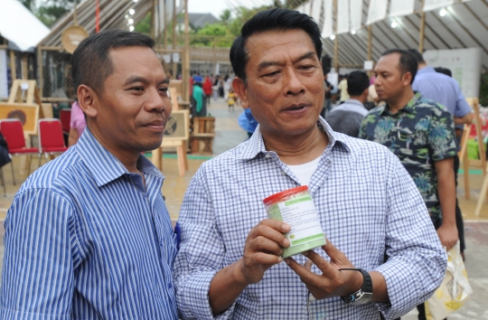 Ketua HKTI Moeldoko kunjungi Festival Panen Raya Nusantara