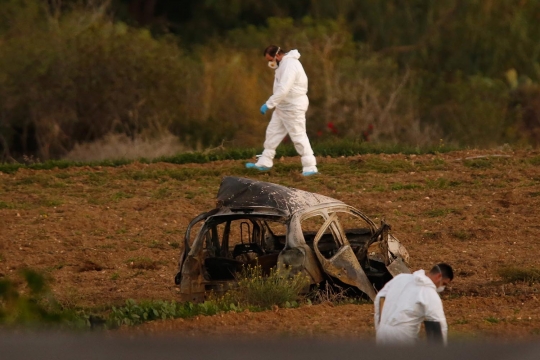 Sadis, jurnalis pembongkar kasus korupsi di Malta tewas dibom