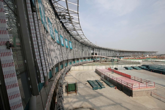 Mengintip pembangunan Daxing Airport, bandara terbesar di dunia
