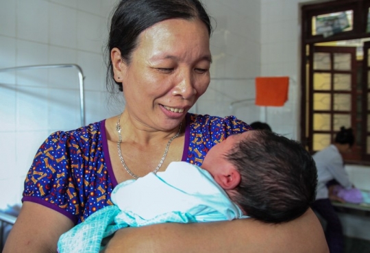 Ini penampakan bayi terberat se-Asia Tenggara