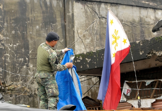 Habisi pimpinan Maute, Duterte deklarasi kemenangan di Marawi