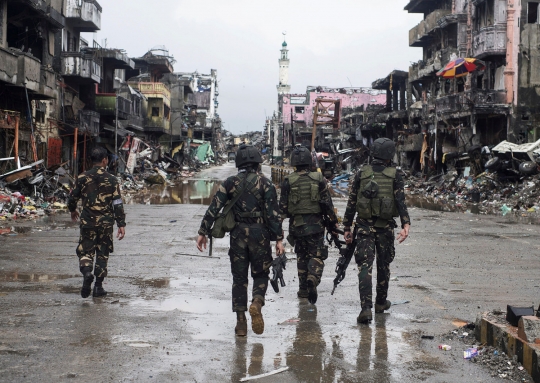 Habisi pimpinan Maute, Duterte deklarasi kemenangan di Marawi