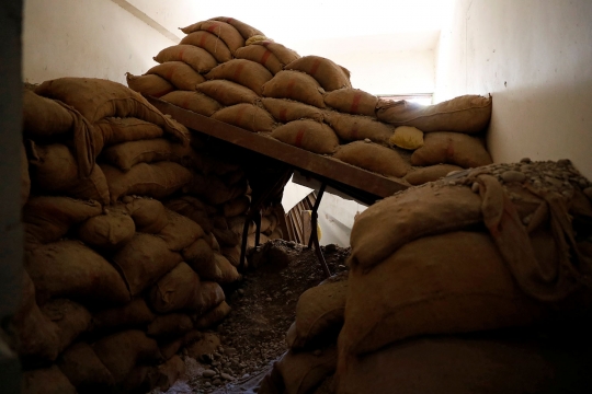 Ini penampakan bunker tersembunyi ISIS di Raqqa