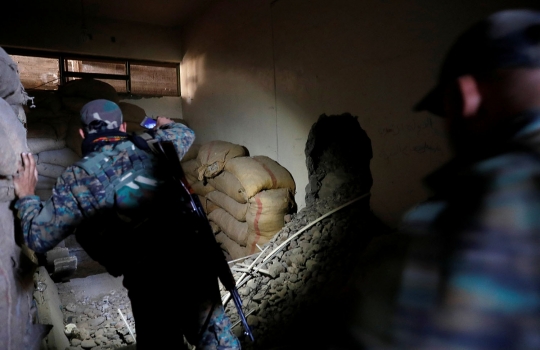Ini penampakan bunker tersembunyi ISIS di Raqqa