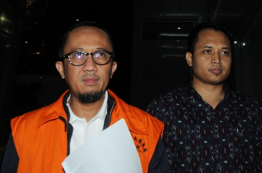 Mantan GM Jasa Marga cabang Purbaleunyi usai diperiksa KPK