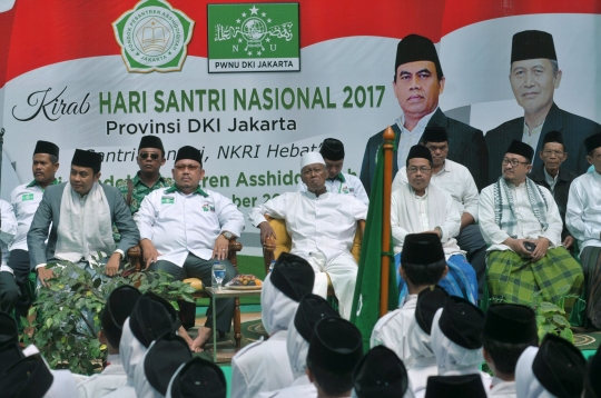 Semarak kirab Hari Santri Nasional 2017