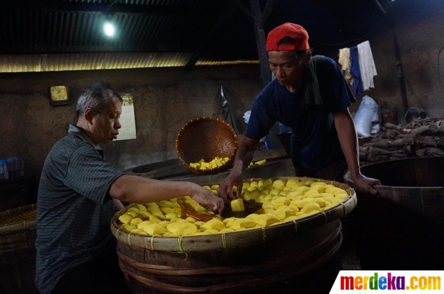 Foto : Intip pabrik pembuat tahu Serpong di Tangerang 