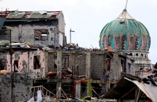 Mengerikan, ini kondisi terkini Marawi usai pasukan Duterte habisi kelompok militan