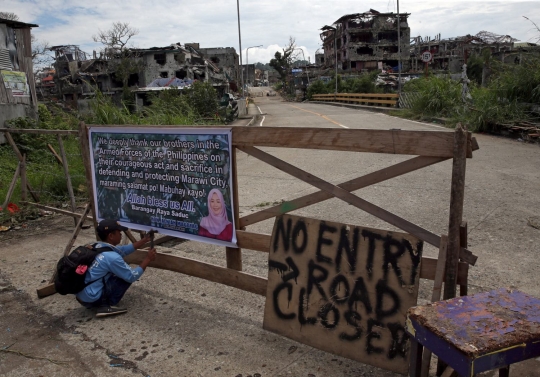 Mengerikan, ini kondisi terkini Marawi usai pasukan Duterte habisi kelompok militan