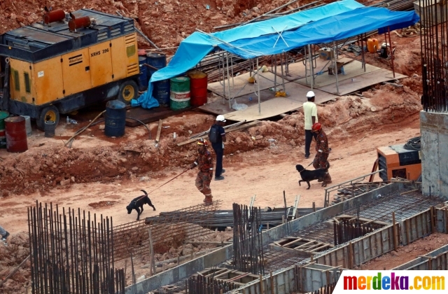 Foto : Ini foto lokasi longsor di Malaysia yang tewaskan 