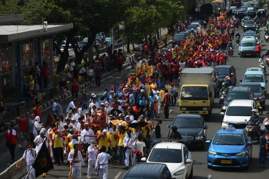 Jakarta Kirab Budaya dan Ruwat Bumi 2017 meriahkan kawasan Glodok