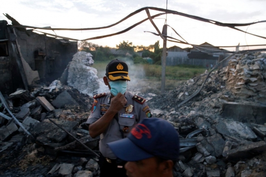 Seperti ini kondisi gudang kembang api yang telan puluhan orang tewas di Kosambi