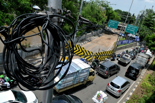 Imbas proyek Double Double Track, Jalan Tambak ditutup hingga 7 Januari