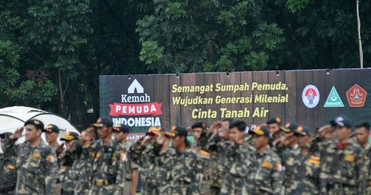 Jelang peringatan Sumpah Pemuda, GP Ansor gelar apel 1000 Pemuda Indonesia