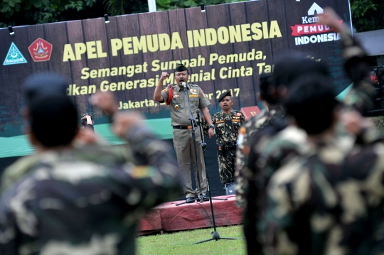 Jelang peringatan Sumpah Pemuda, GP Ansor gelar apel 1000 Pemuda Indonesia