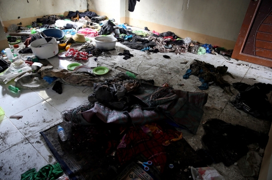 Menelusuri bekas markas pemimpin ISIS di Marawi