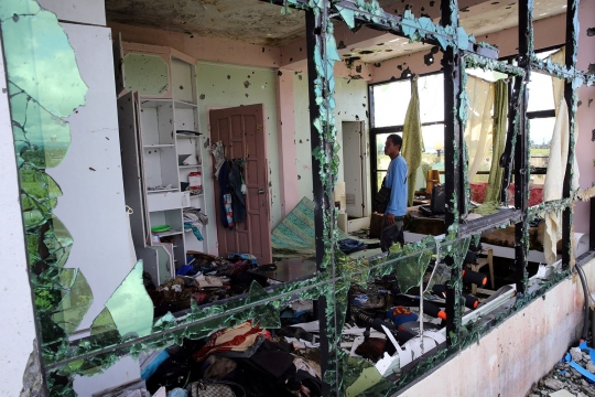Menelusuri bekas markas pemimpin ISIS di Marawi