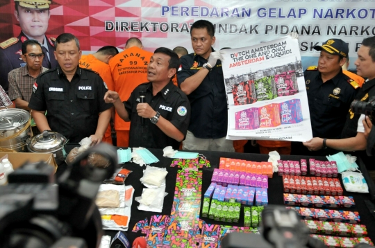 Bareskrim bongkar kasus liquid vape mengandung narkoba