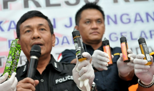 Bareskrim bongkar kasus liquid vape mengandung narkoba