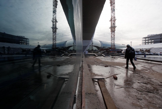 Megahnya terminal baru di bandara terbesar Rusia