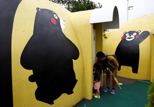 Menikmati kenyamanan menginap di rumah Teletubbies ala Jepang