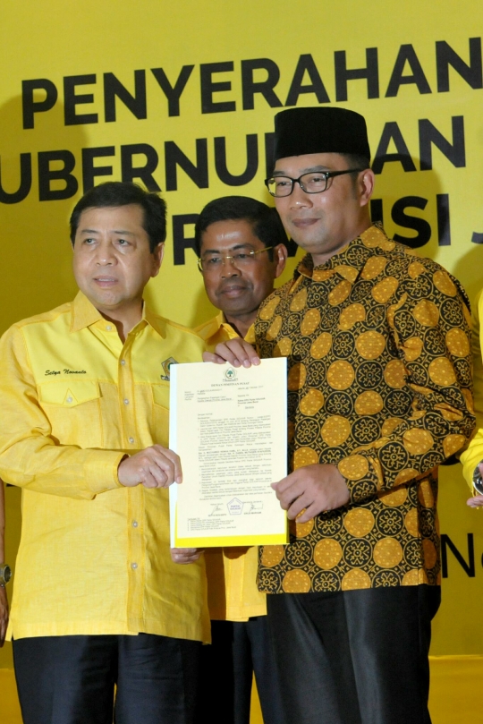 Golkar usung Ridwan Kamil jadi kandidat Gubernur Jabar