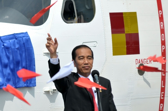 Jokowi beri nama pesawat N219 Nurtanio