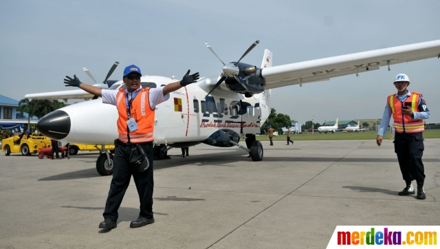 Foto : N219 Nurtanio mengudara di Halim Perdanakusuma 