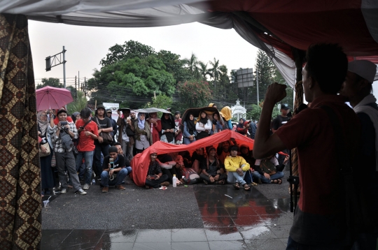 Aksi tolak PLTPB Baturraden untuk selamatkan Gunung Slamet