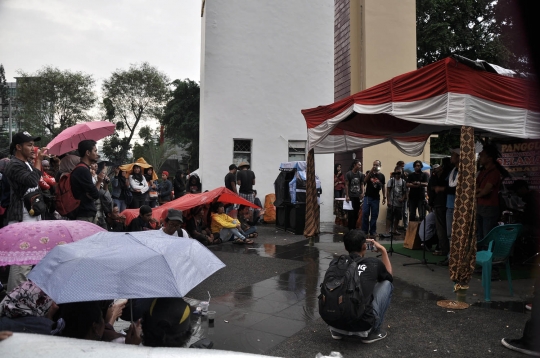 Aksi tolak PLTPB Baturraden untuk selamatkan Gunung Slamet